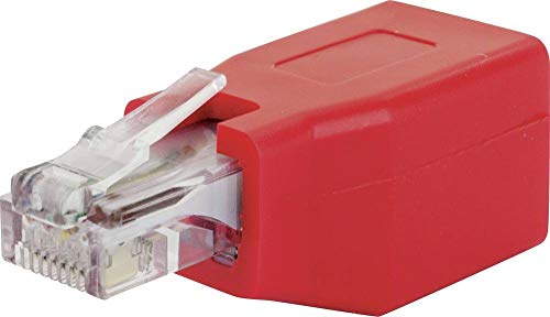 Adaptador Cruzado Schwaiger Cat6, Enchufe Rj45 Enchufe Rj45
