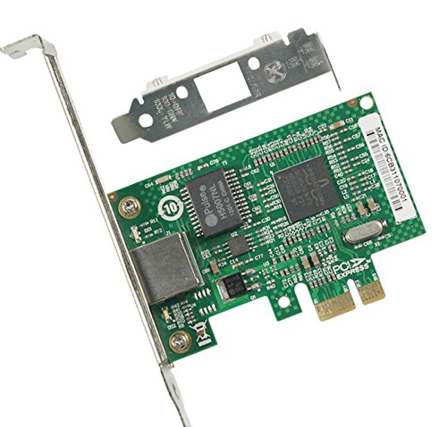 Jeirdus - Adattatore Scheda Di Rete Ethernet 1000M Rj45 Nic Pci