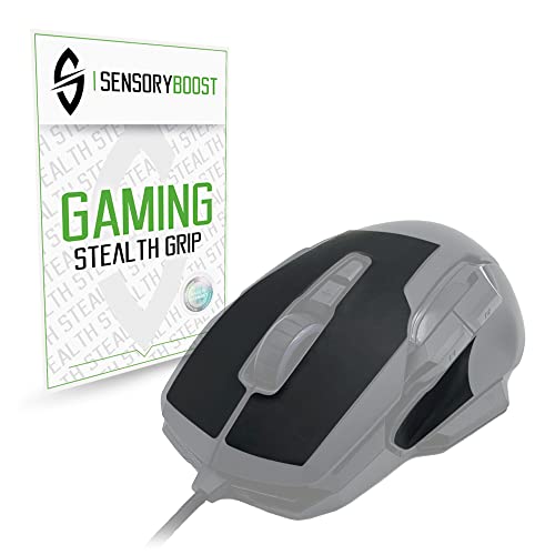 Sensoryboost Grip Tape Set Per Roccat Kone Aimo (+ Grip Pad) Assorbente Dal Sudore, Estremamente Antiscivolo, Ultrasottile (0,5 Mm) Autoadesivo E Senz