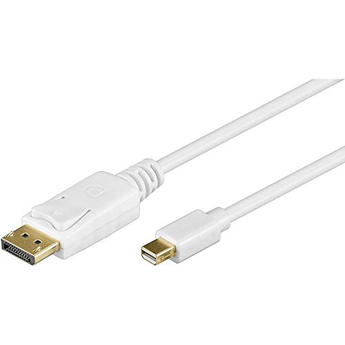 Goobay 1M Displayport Cable Bianco