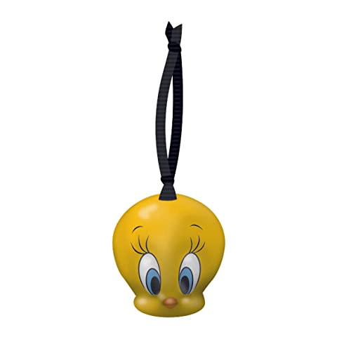 Half Moon Bay: Decorazione Natalizia Looney Tunes - Titti | Addobbi Albero Di Natale Personalizzati Con Nastrino Incluso, Decorazioni Da Collezione, L