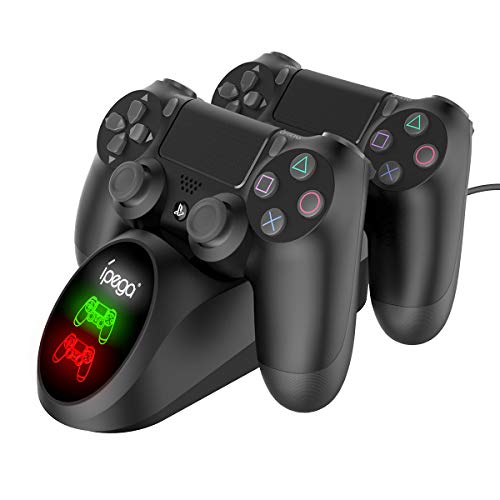 Ipega Pg-9180 Doppia Docking Station Per Controller Di Gioco Ps4 (Nero)