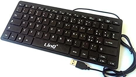 Linq Sufa Tastiera Multimediale Usb Ultra Slim Keyboard