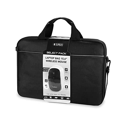 Subblim Select Pack Wireless Mouse Usb + Laptop Bag 15,6"