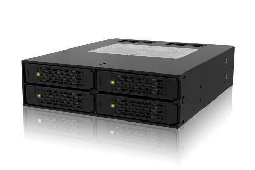 Icy Dock Tougharmor Mb994Sp-4S Rack Rimovibile Robusto Completamente In Metallo Per 4 X 2,5" Hdd/Ssd Sata O Sas In Alloggiamenti Esterni De 5,25"