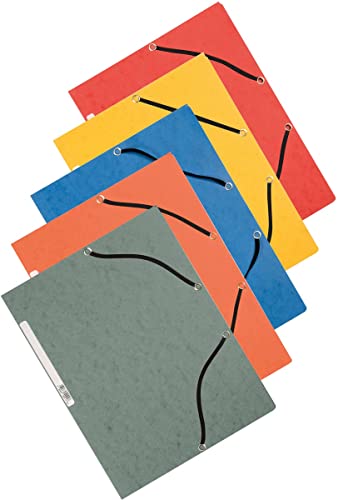 Connect Folder Clip & Elastic Colour