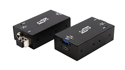 Exsys Ex-1448Mm - Extender A 2 Porte Usb 3.2 Gen1 In Fibra Ottica Fino A 300 Metri Mm (Modalità Multipla)