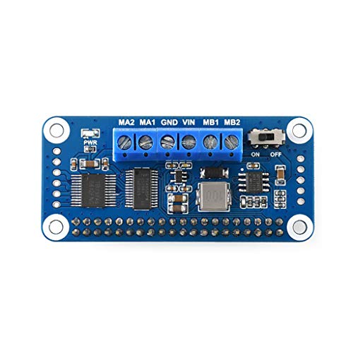 Waveshare Motor Driver Hat For Raspberry Pi Onboard Pca9685 Tb6612Fng Drive Two Dc Motors I2C Interface 5V 3A Can Be Stackable Up To 32 This Modules