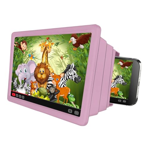 Celly Accessori Smartphone Marca Modello Screen Magnifier Kids Pink