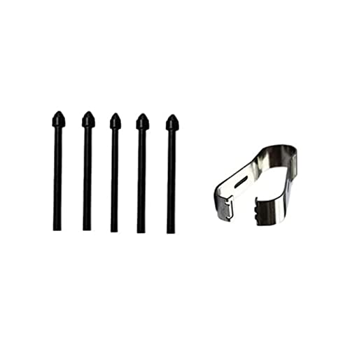 Punte 5X S Pen Per Samsung Galaxy Tab S7 Fe/Tab S7 (4G 5G) / Tab S7+ Plus/Tab S6 4G 5G/ Tab S6 Lite Input Stilo S Punte Della Penna Con Strumento Nero