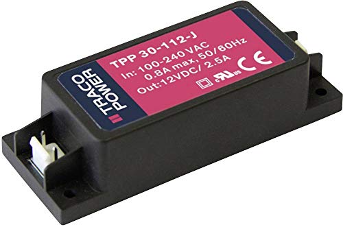Tracopower Tpp 30-112-J Ac Ac - Alimentatore Di Rete Chiuso, 2500 Ma, 30 W + 12,0 V/Dc
