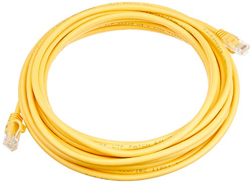 Startech.Com Cavo Di Rete Da 7M Giallo Cat5E Ethernet Rj45 Antigroviglio, Cavo Patch Snagless