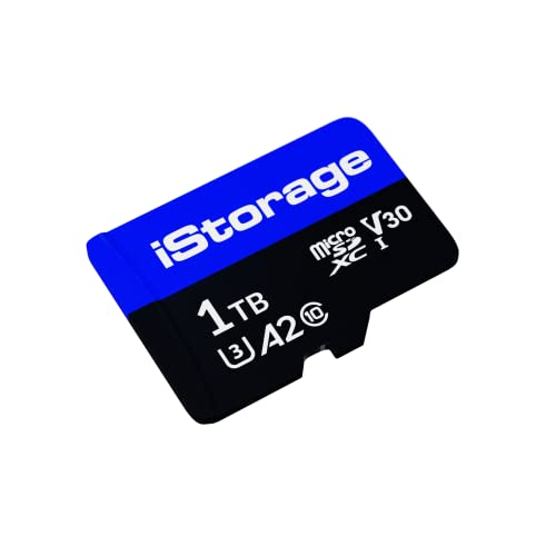 Istorage Microsd Card 1Tb, Encrypt Data Stored On Istorage Microsd Cards Using Datashur Sd Usb Flash Drive, Compatible With Datashur Sd Drives Only