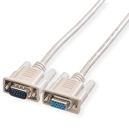 Roline Vga Cable, Hd15 F - Hd15 M 1.8 M Cavo Vga