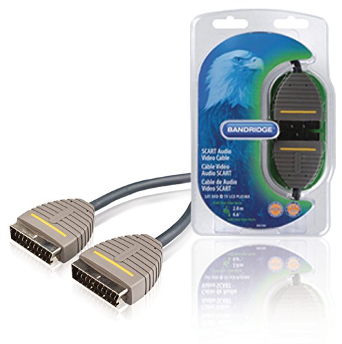 Bandridge Bvl7102 - Cavo Audio/Video Scart, 2 M