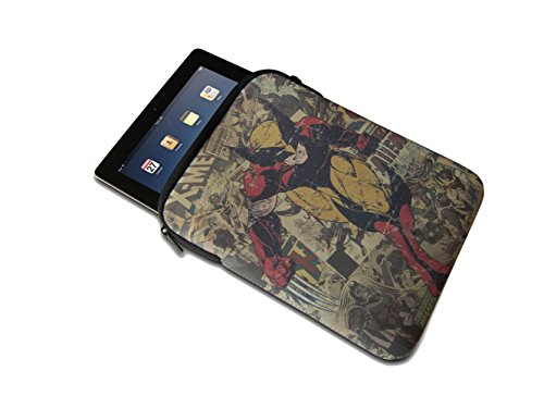 Pdp Ip-1525 Marvel - Custodia In Neoprene, Decorata Con Personaggi Dei Fumetti Marvel Per Apple Ipad/Tablet/E-Reader 25,40 Cm (10 Pollici)