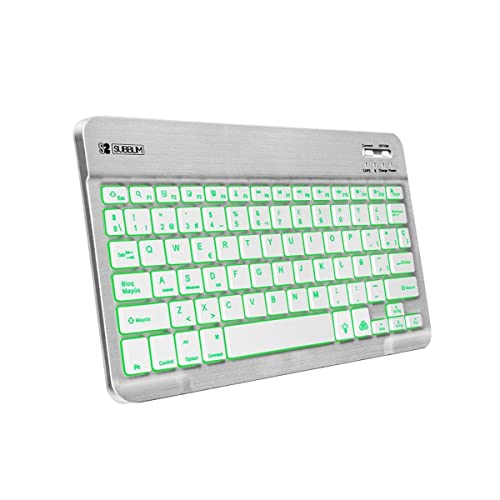 Subblim Smart Backlit Bt Keyboard Silver