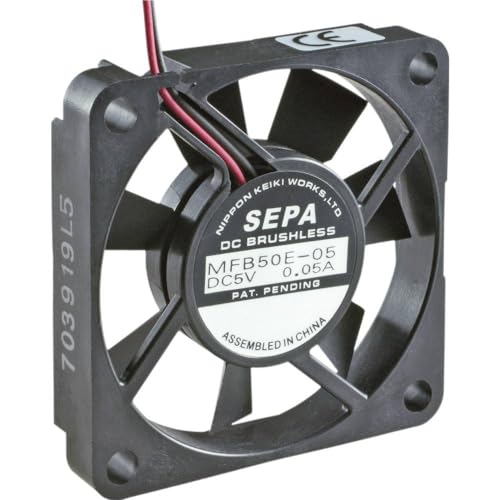 Sepa Mfb50E12-Bli Mfb50E12 - Filtro Assiale 12 V/Dc 14,3 M³/H (L X P X A) 50 X 50 X 10 Mm
