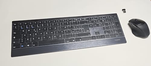 Rapoo 9500M Wireless Combo Key&Mouse Blac Marca