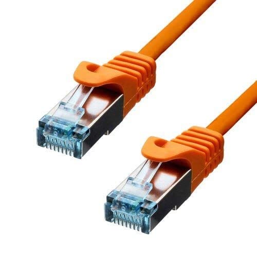 Proxtend S/Ftp Cat6A Lszh Awg 26 Cu Orange 0.75M