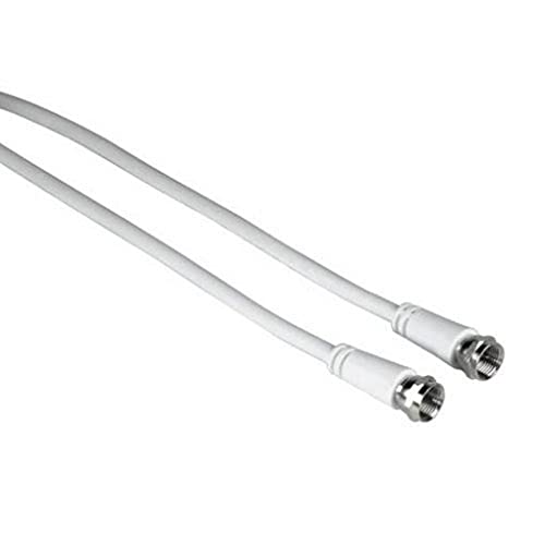Hama Cavo Sat M/Sat M, 3 Mt, 75 Db, Sfuso, Bianco