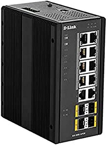 D-Link Dis‑300G‑14Psw Gestito L2 Gigabit Ethernet (10/100/1000) Nero Supporto Power Over Ethernet (Poe)