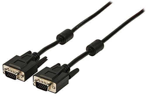 Valueline Vlcp59000B150 Cavo Vga Maschio A Maschio, 15 M, Nero