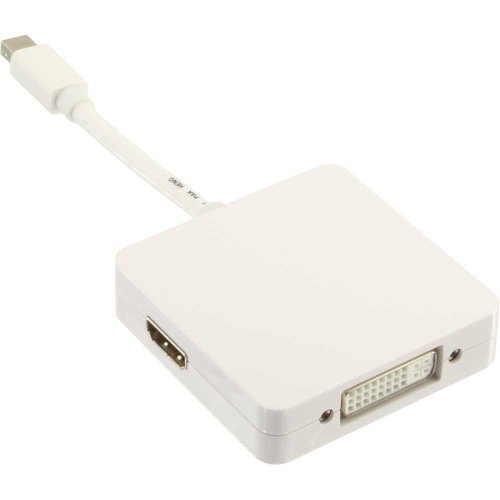 Inline 17195I Cavo Di Interfaccia E Adattatore Mini Displayport Hdmi/Dvi/Displayport Bianco