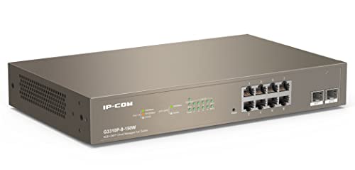 Tenda - Ip Comp G3310P-8-150W 8Ge Ports +2 Sfp Cpnt
