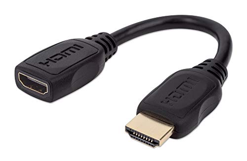 Manhattan Extensiã“N Hdmi Canal Ethernet 4K @ 60Hz 0.2M