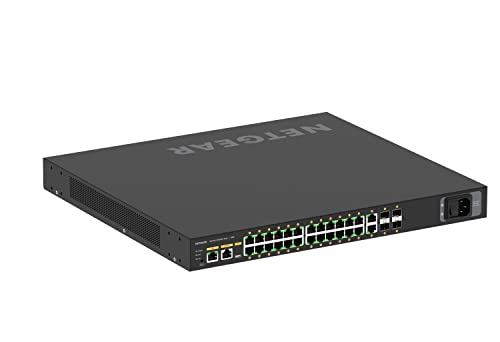 Netgear Av Line M4250-26G4Xf-Poe+ 24X1G Poe+ 4Xsfp+ Gestito 480W