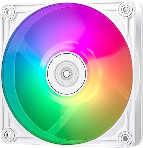 Silverstone Sst-Vs120W-Argb Ventola 120 Mm -Pwm-Argb 0-2.000 Rpm, Illuminazione Argb 4-1 Pin