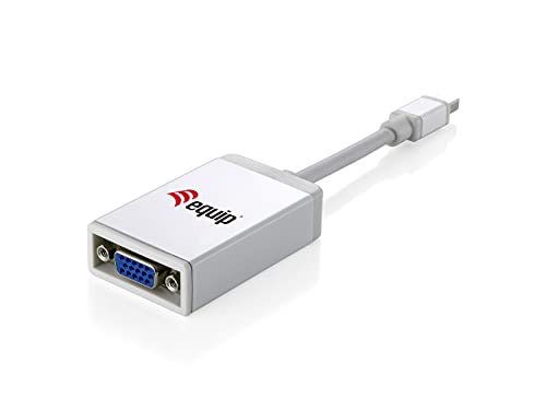 Equip 133432 Adattatore Cavo Nero Vga Mini Displayport - Adattatore Cavo (Mini Displayport, Vga, 0,17 M, Nero)