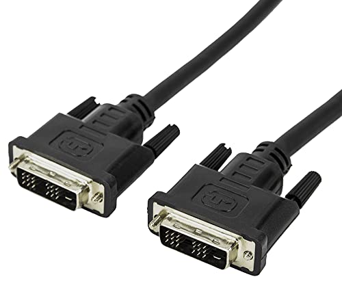 Techly 305175 Cavo Monitor Dvi Digitale M/M Single Link 5M (Dvi-D) Nero