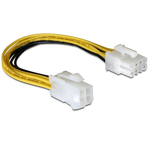 Delock Cable Pci Express Power 8Pin Eps 4Pin Atx / P4 Multicolor 0,15 M