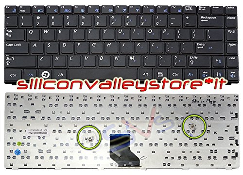 Siliconvalleystore Tastiera Layout Usa/Americano V1023600As1 Us Nero Compatibile Per Notebook Samsung R522 Fs03, R522 Fs01, R522 Js04