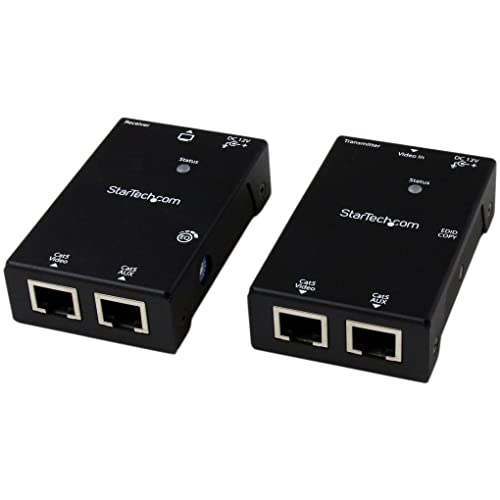 Startech.Com Extender Hdmi Via Cat5/Cat6 Con Power Over Cable, 50 M