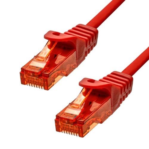 Proxtend U/Utp Cat6 Lszh Awg 24 Cu Red 25Cm