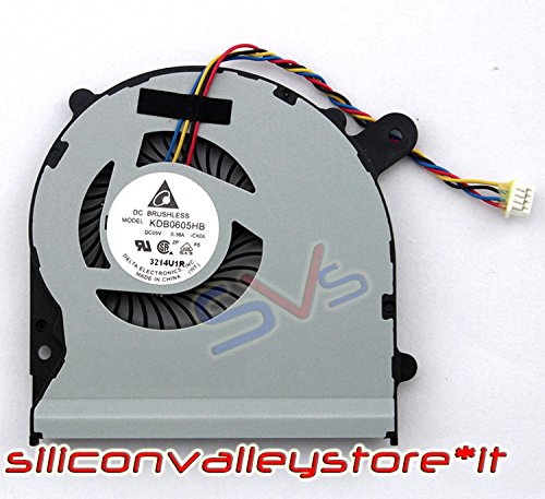 Siliconvalleystore Ventola Cpu Fan Per Notebook Asus F502 F502C F502Ca