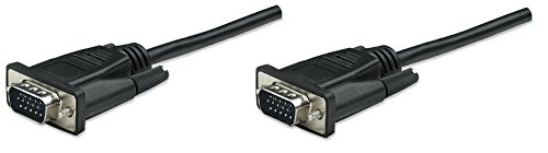 Manhattan Hd15 M/M, 1.8M Cavo Vga 1,8 M Vga (D-Sub) Nero