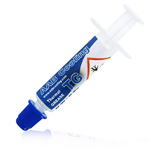 Aabcooling Thermal Grease - 0,5G - 1.5 W/Mk - Una Pasta Termica Con Una Bassa Resistenza Termica Per Raffreddamento Cpu, Applicazione Semplice E Sicur