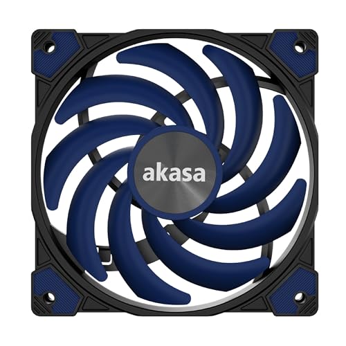 Akasa Alucia Xs Slim-Lüfter, 120 Mm - Blau