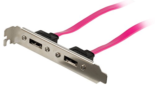 Valueline Vlcp73800R05 Supporto Con 2 Slot Sata 3 Gb/S, Femmina, 0.50 M, Rosso