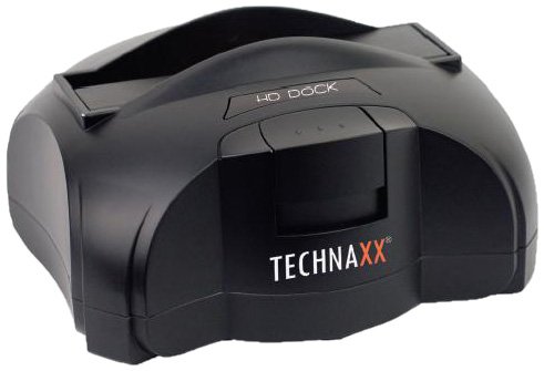 Technaxx Hard-Disk Dockingstation (Supporta 6,4 Cm (2,5" / 3,3" Hard-Disk Sata I/Ii ), Colore: Nero