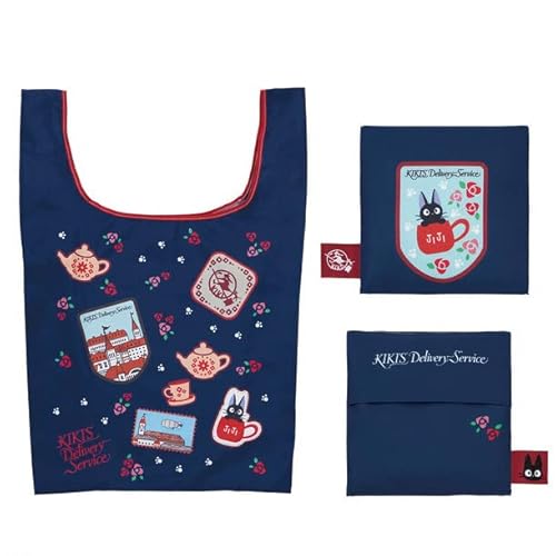 丸眞 Marushin 1165044200 Ghibli Kiki'S Delivery Service, Jiji Souvenir Eco Bag