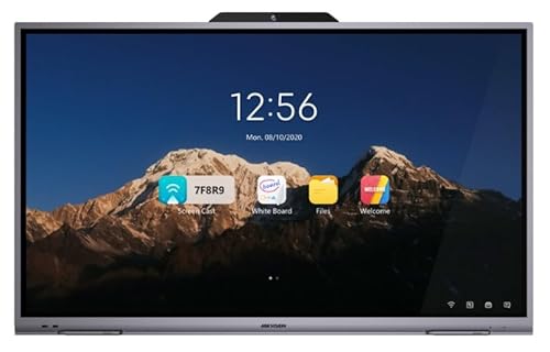 Hikvision Scherman 65'' Lfd 4K Interactive 3840X2160 45Pts 350 Cd/M² 6Ms 60Hz 2Xhdmi 2Xusb 1Xusb-C Rs-232 Rj45 Fotocamera Integrata 8Mp Android11