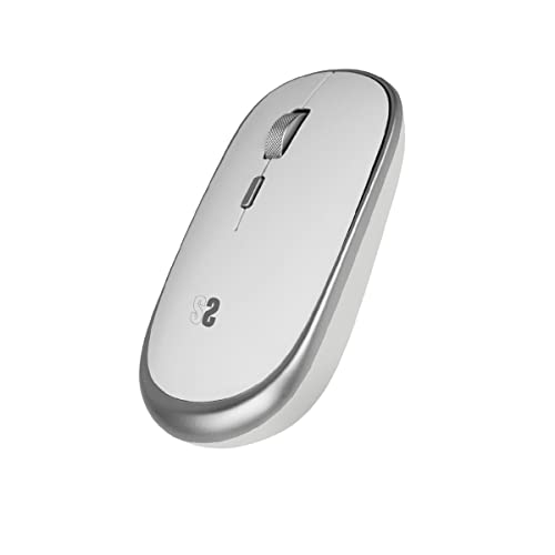Subblim Mouse Marca Modello Mouse Ottico Wireless Mini Flat Argento