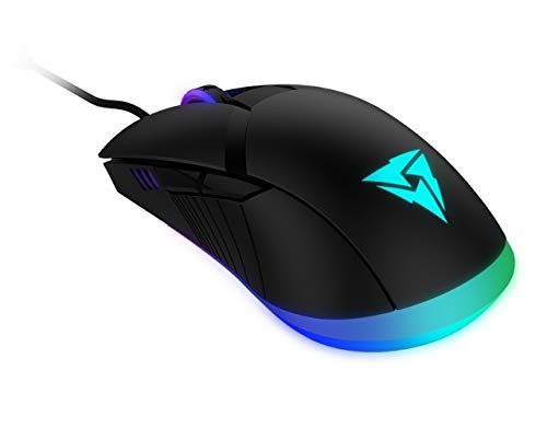 Thunderx3 Am7Hex Am7 – Mouse Gaming Pro (7 Effetti Di Luce, Interruttori Omrom, 12000 Dpi, Piedini In Teflon, Software Hex, 8 Pulsanti Programmabili),