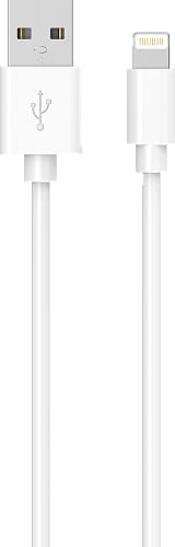 Cable Usb A/Lightning 2.4A 1M Cable Blanco