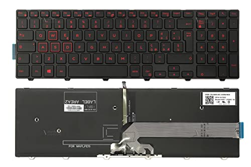 Click Help Tastiera Notebook Compatibile Con Dell Inspiron Gaming 15-7559 Retroilluminata Italiana